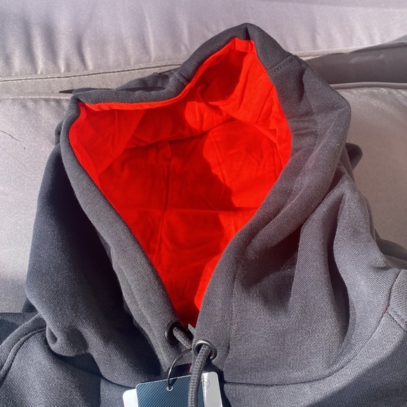 FORMULA 1 OFFICIAL PRODUCT SIZE XL Hooded sweatshirt black with F1 red logo NWT - Picture 7 of 11